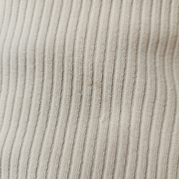 Lululemon ribbed Softstreme Zip-leg Crop 25' In Bone Size 14 - Picture 6 of 8